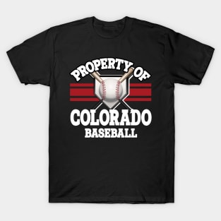 Proud Name Colorado Graphic Property Vintage Baseball T-Shirt